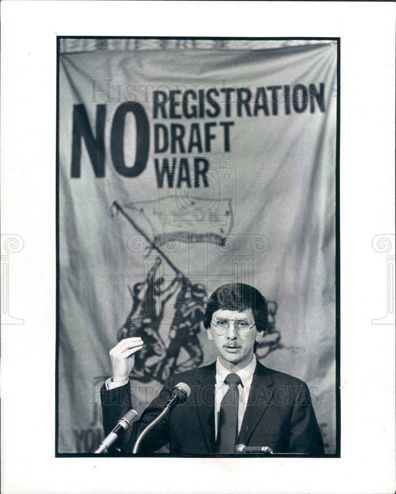 1981 Colorado Governor Candidate Alan Gummerson of Socialist Workers Press Photo - Historic Images