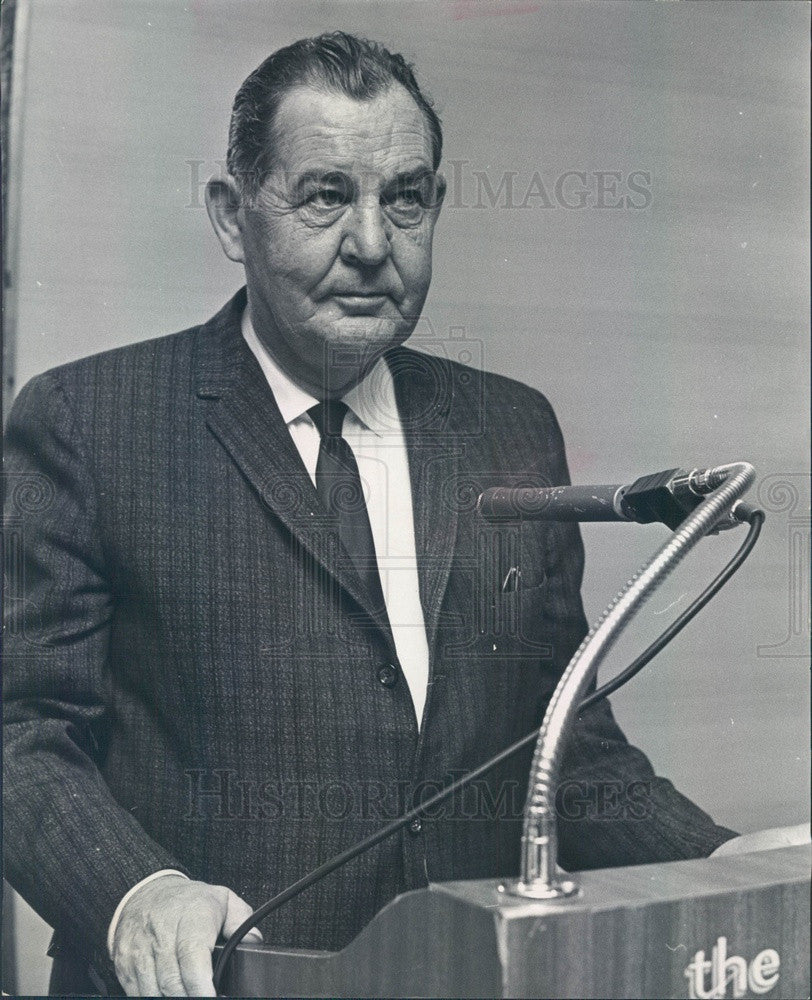 1967 American National Cattlemen's Assn President John Guthrie Press Photo - Historic Images