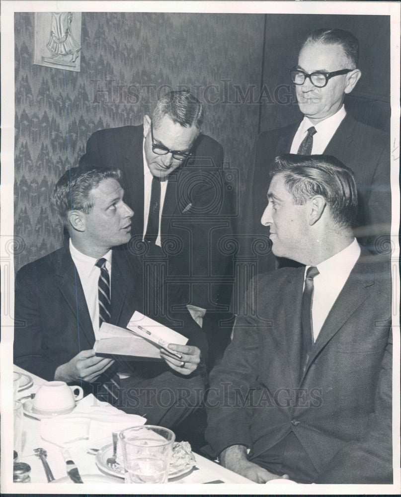 1963 Denver, Colorado Safety Manager Dan Hoffman Press Photo - Historic Images