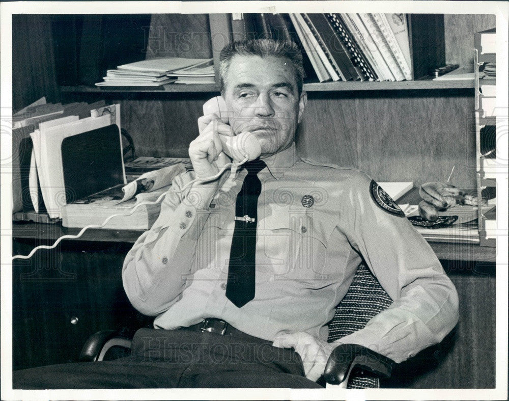 1964 Colorado Game Warden Jack Hogue Press Photo - Historic Images