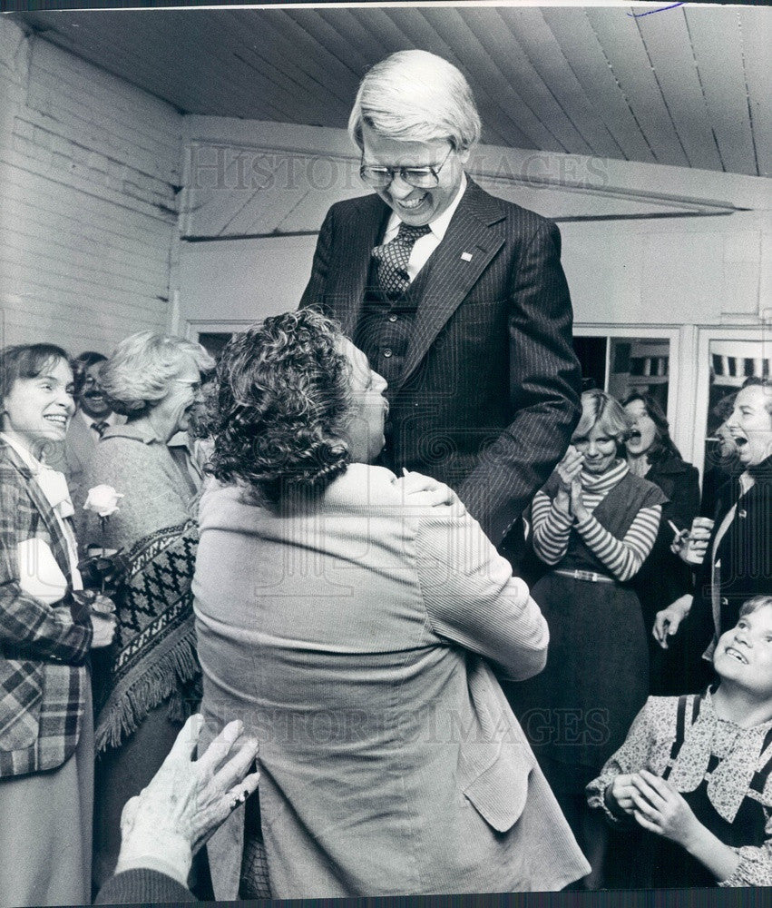 1978 Colorado Governor Richard Lamm &amp; John Zapien Press Photo - Historic Images