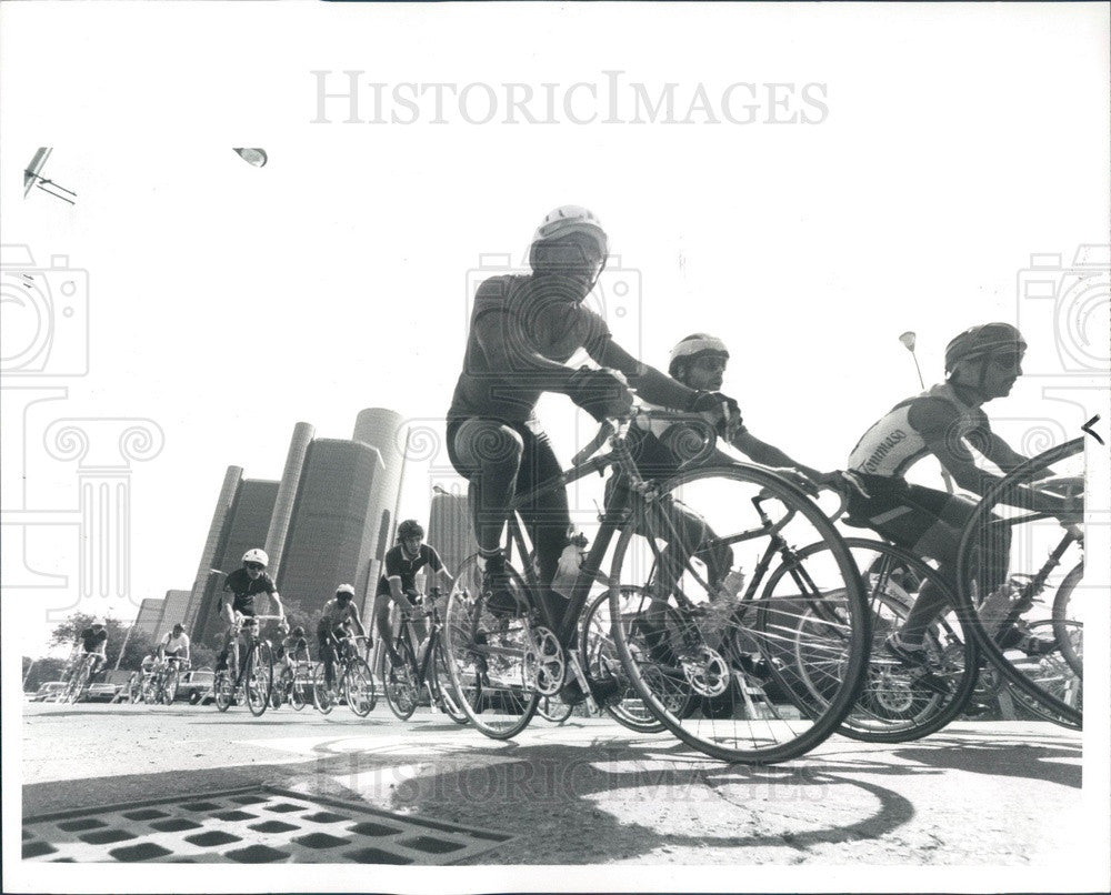 1987 Tour de Michigan Bike Race Press Photo - Historic Images