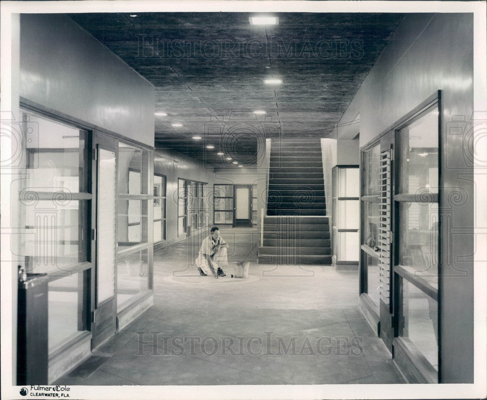 Undated Clearwater, Florida Marina Press Photo - Historic Images