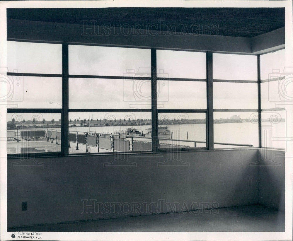 Undated Clearwater, Florida Marina Press Photo - Historic Images