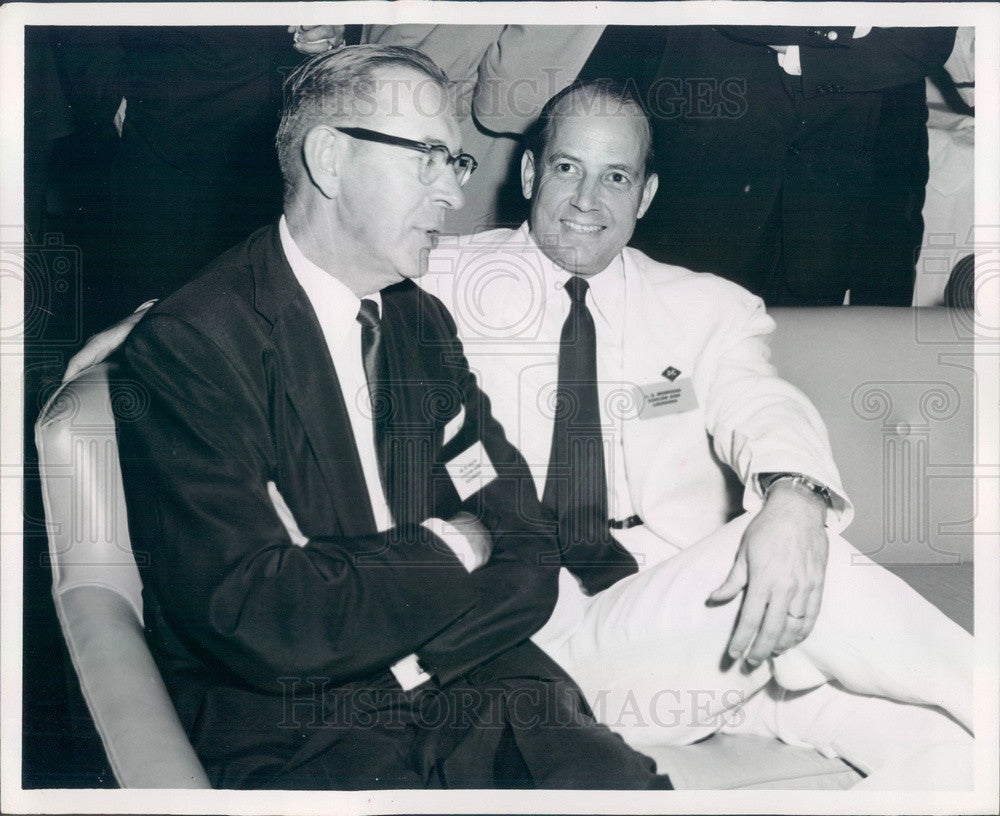 1958 Mountain States Telephone & Telegraph Co President Walter Koch Press Photo - Historic Images