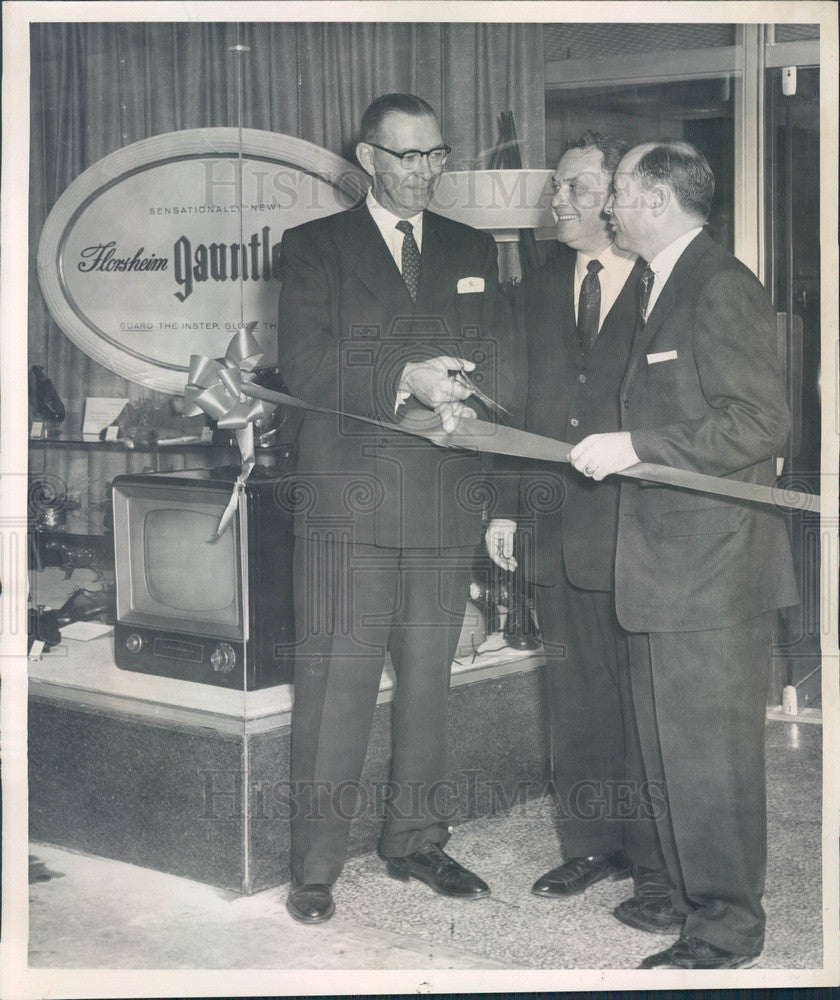 1955 Denver, Colorado Chamber of Commerce President Walter Koch Press Photo - Historic Images