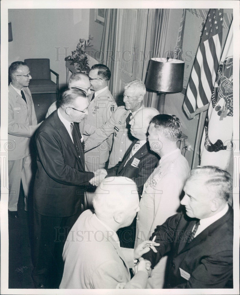 1958 US Army Chief of Staff Gen Maxwell Taylor Press Photo - Historic Images