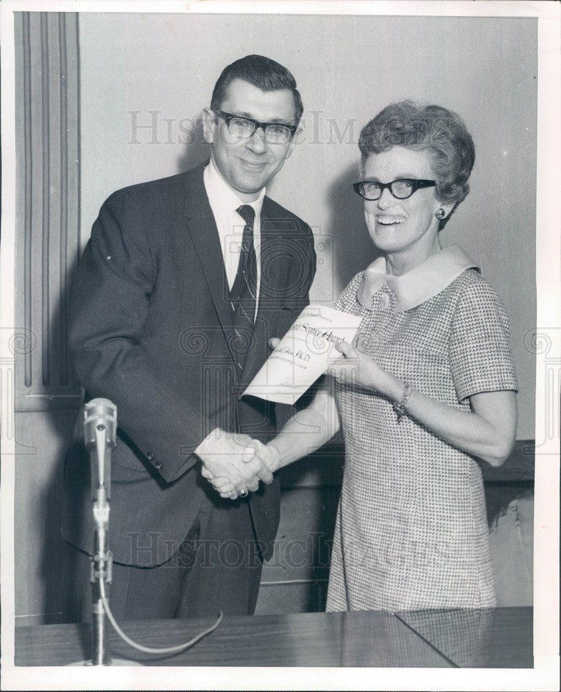 1970 Colorado Psychologists Dr. Irwin Cohen &amp; Dr. Alice Fehrenbach Press Photo - Historic Images