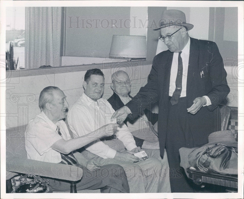 1960 Colorado Congressman J. Edgar Chenoweth Press Photo - Historic Images