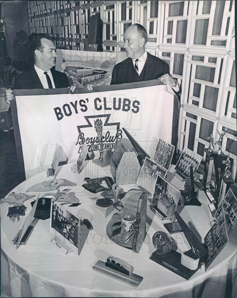 1965 Denver, CO Boys' Clubs Director William Cope & President Press Photo - Historic Images