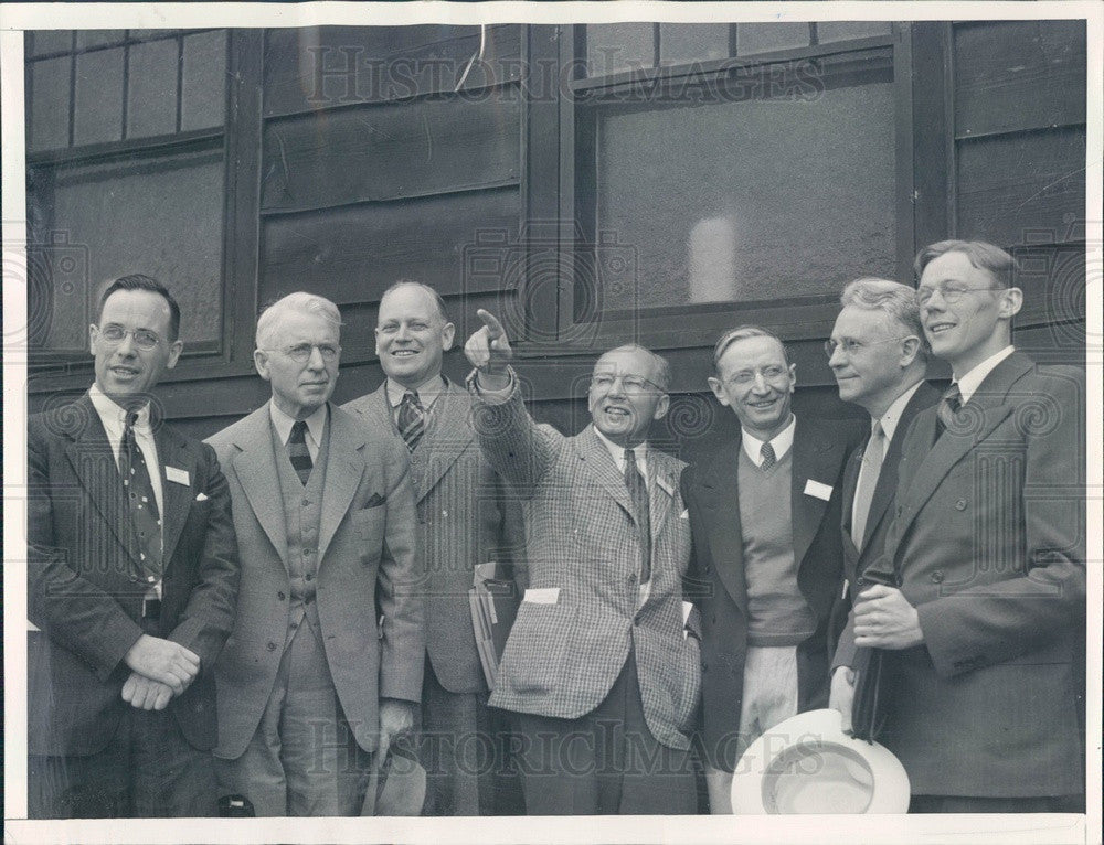 1939 Denver, Colorado Citizens Conference on Government Officials Press Photo - Historic Images