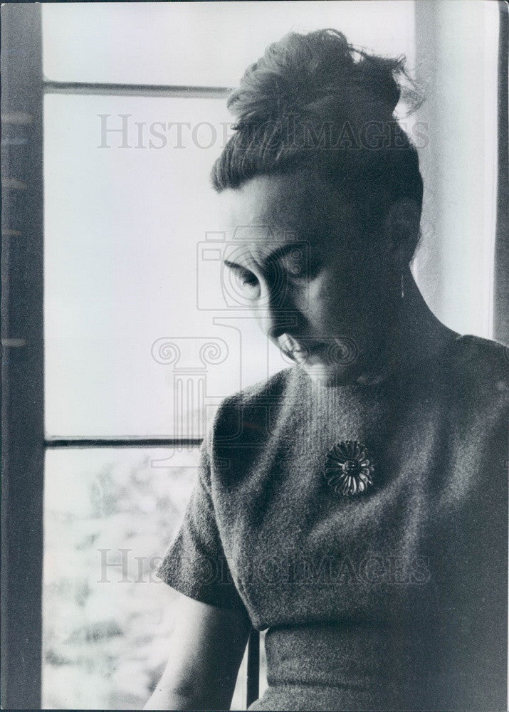 1966 Novelist Babs Deal Press Photo - Historic Images