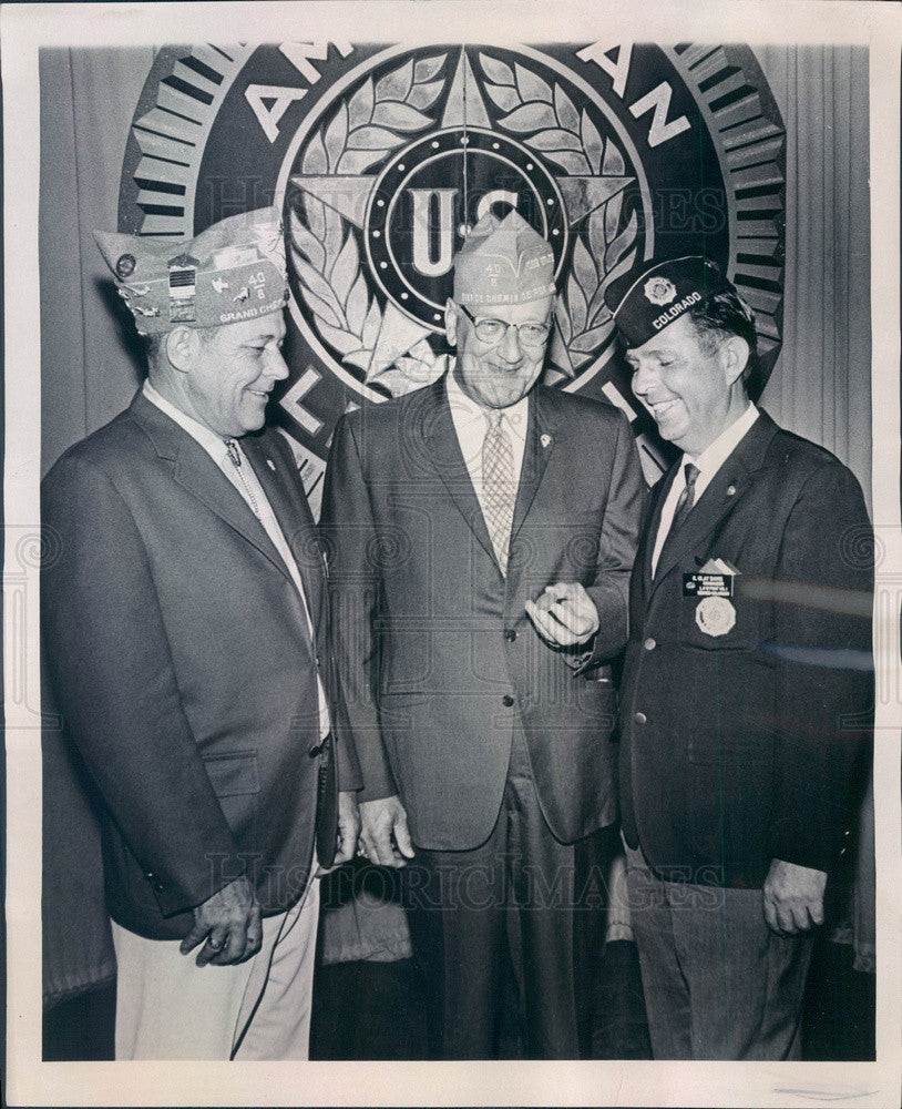 1969 American Legion's Forty at 8 National Commander Paul Howard Press Photo - Historic Images