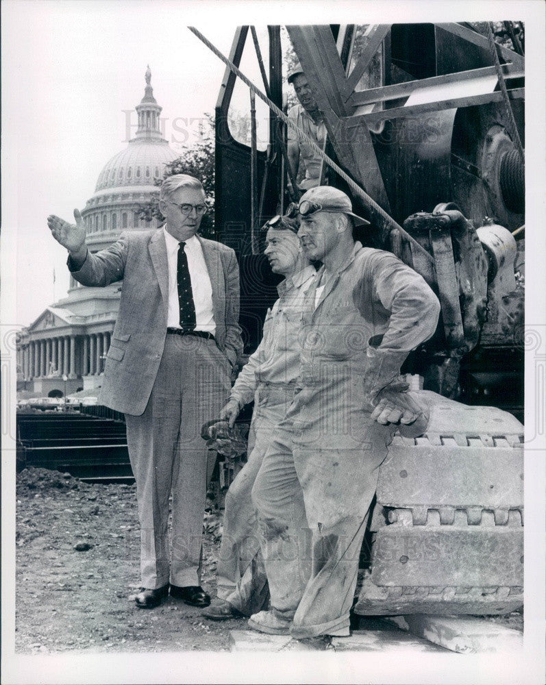 1958 Michigan Senator Pat McNamara Press Photo - Historic Images