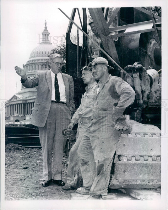 1958 Michigan Senator Pat McNamara Press Photo - Historic Images
