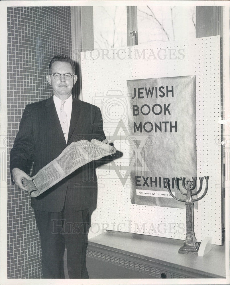 1959 Denver, Colorado City Librarian John Eastlick Press Photo - Historic Images