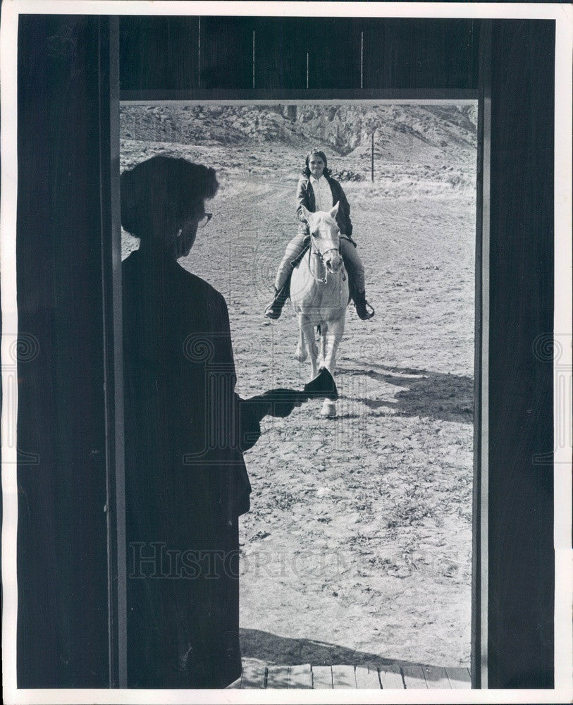 1966 Cody, Wyoming Absaroka Mountains School Press Photo - Historic Images