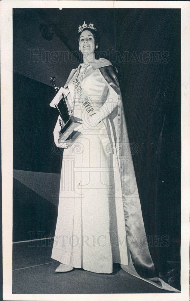 1965 Miss Tall North America Adria Easton of Boulder, Colorado Press Photo - Historic Images