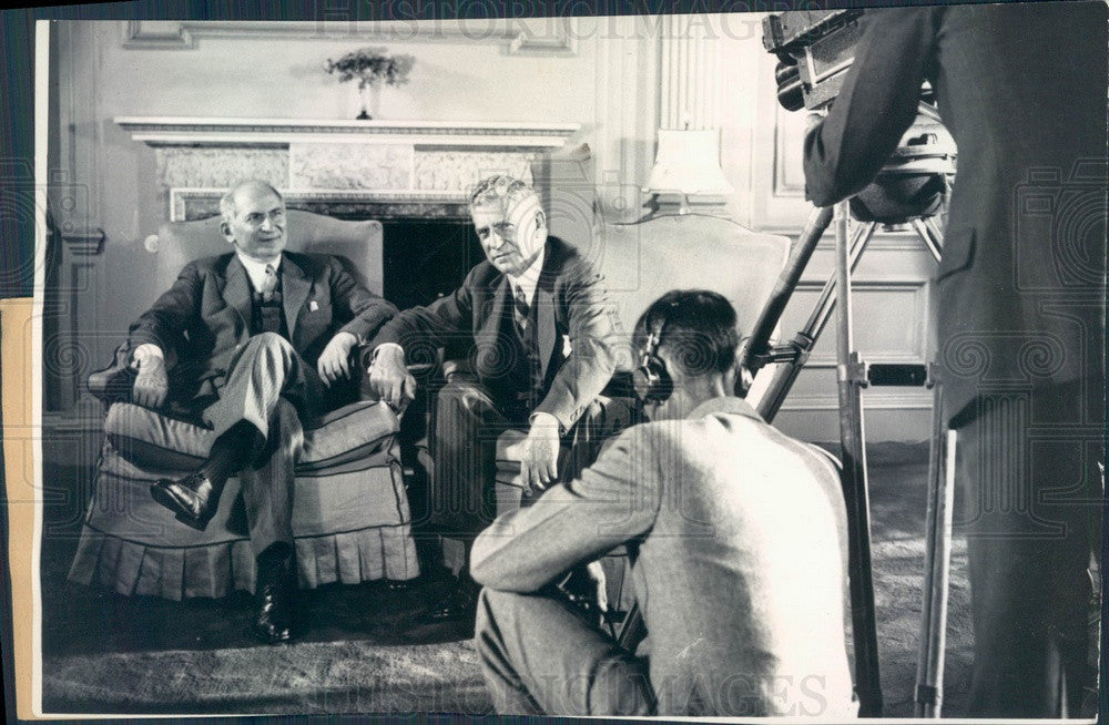 1933 National City Bank of New York Chairman Charles Mitchell Press Photo - Historic Images