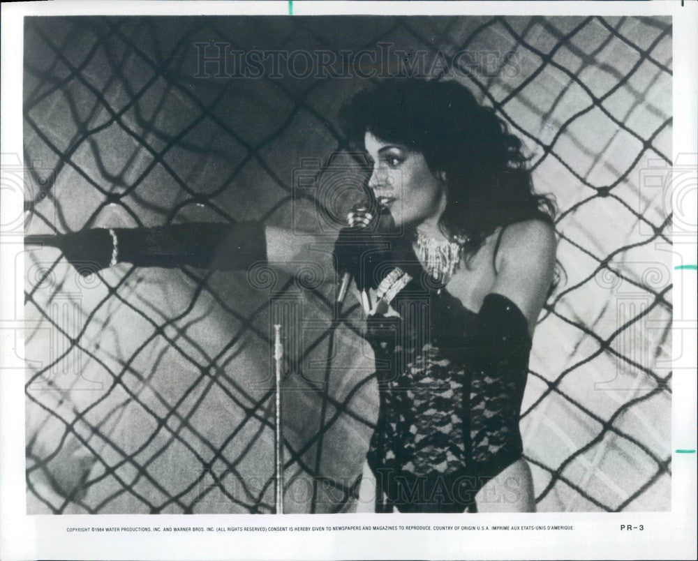 1984 Rock Singer &amp; Actress Apollonia Kotera in Purple Rain Film Press Photo - Historic Images