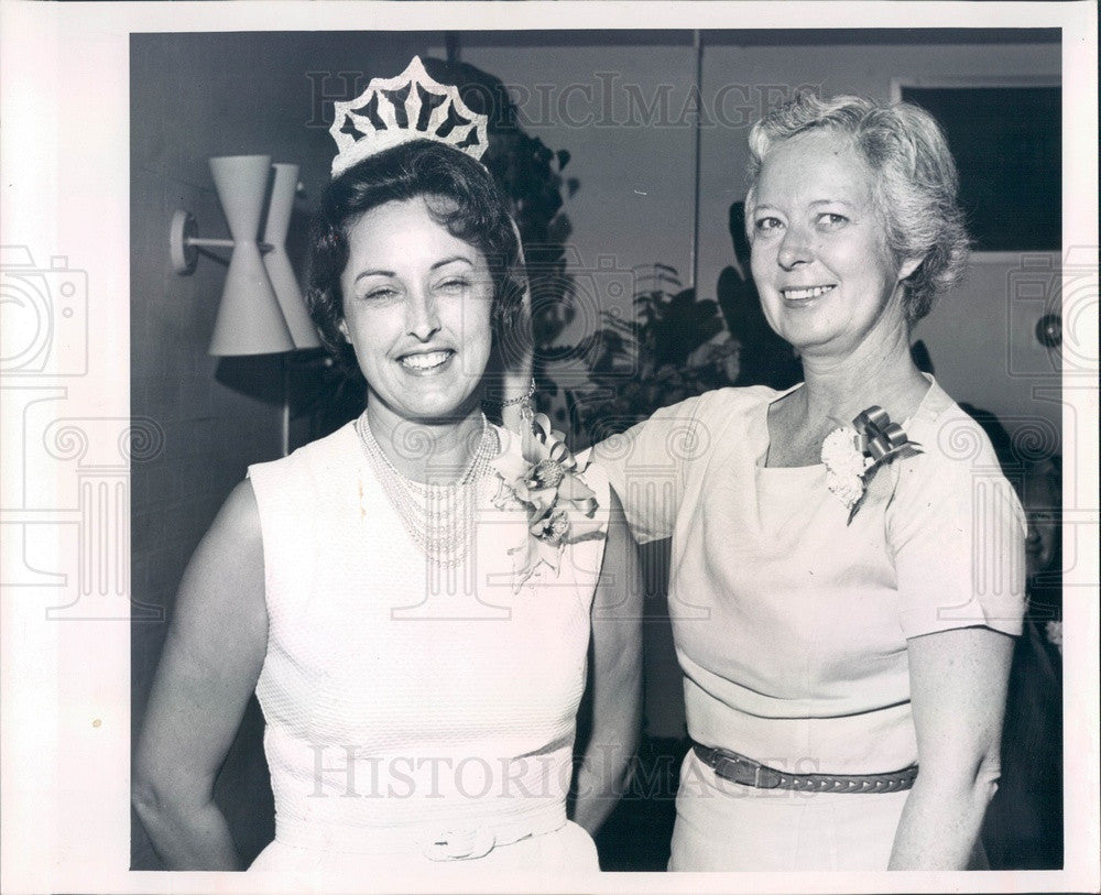 1965 St Petersburg, Florida Miss Insurance Women Marcella McGuire Press Photo - Historic Images