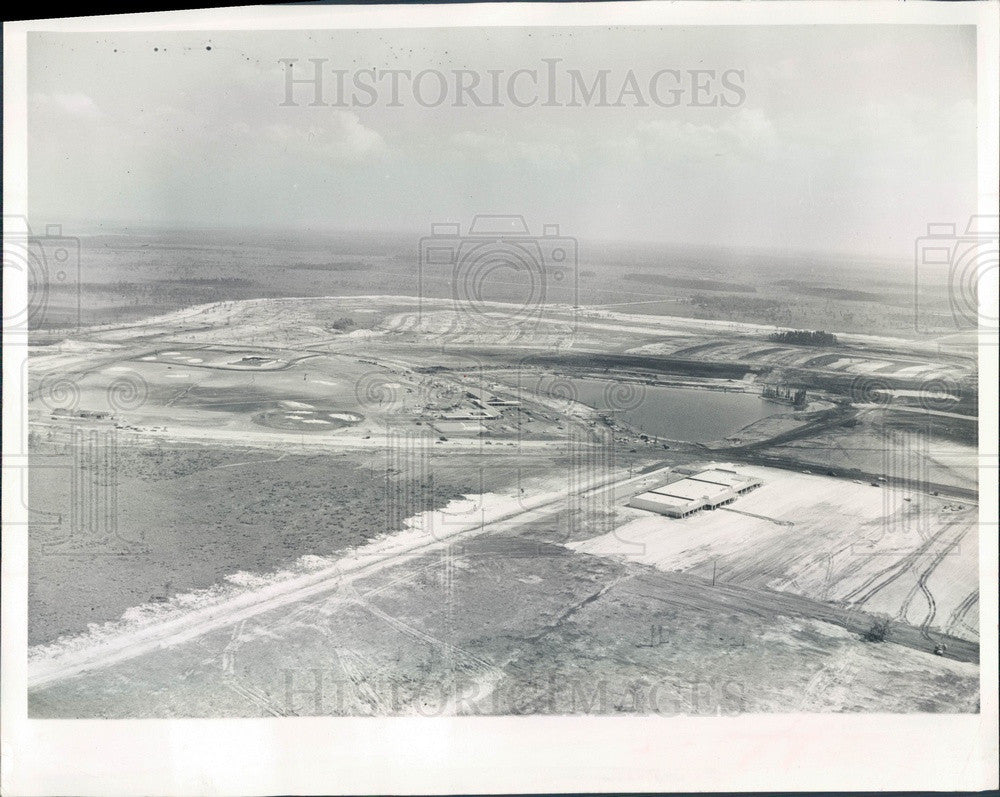 Undated Del Webb&#39;s Sun City, Florida Aerial View Press Photo - Historic Images