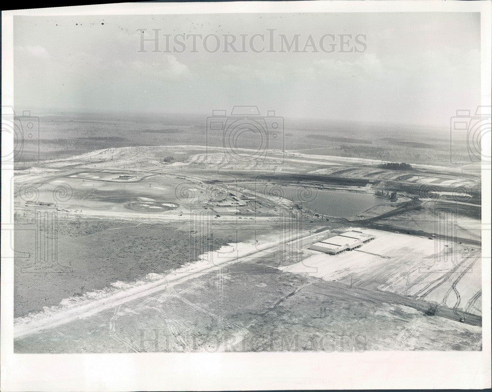 Undated Del Webb's Sun City, Florida Aerial View Press Photo - Historic Images