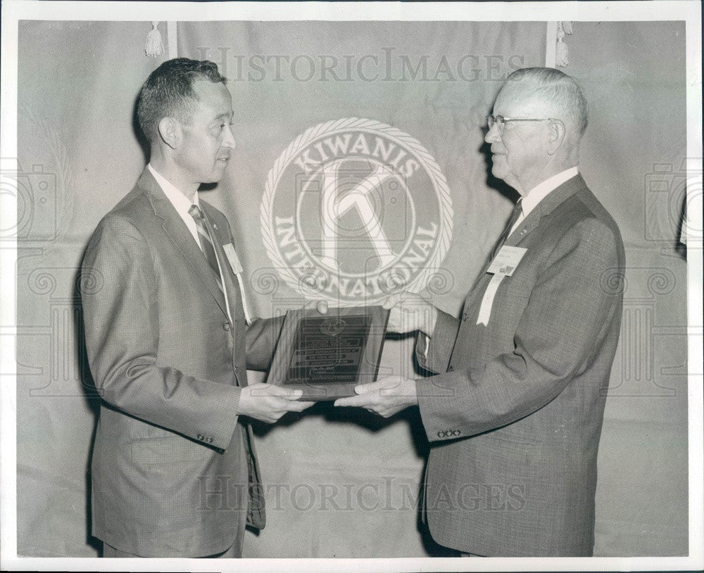 1964 CO, Rocky Mtn Kiwanis Club President Tom Carrillo Press Photo - Historic Images