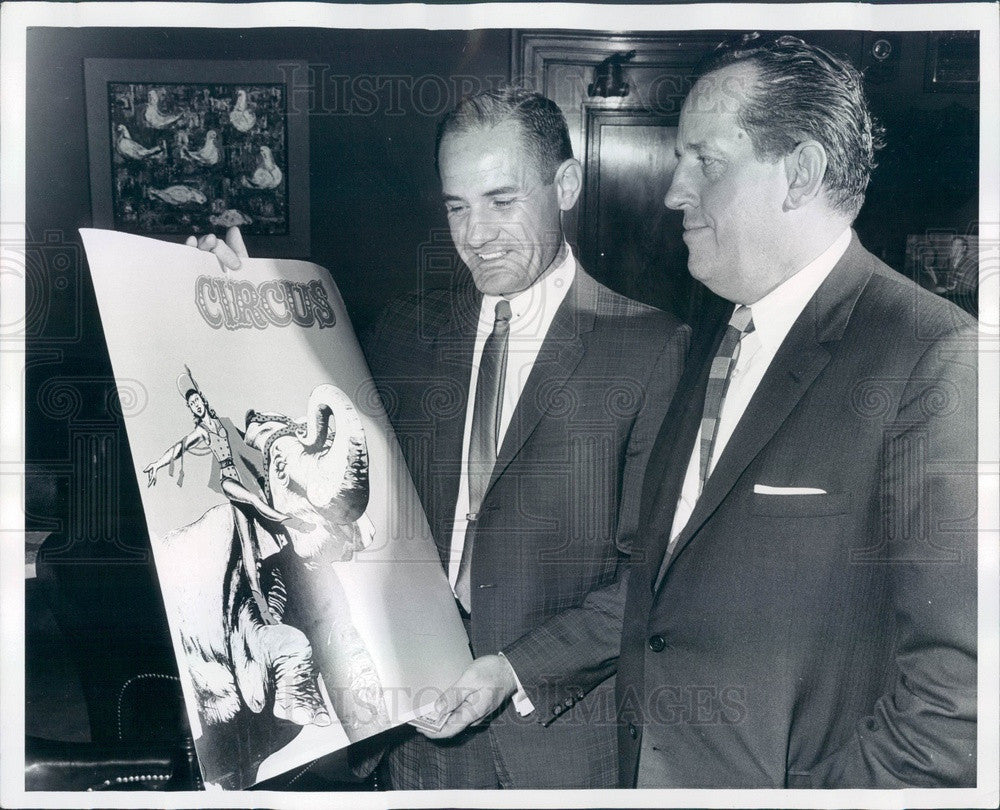 1964 Denver, CO East District Boy Scouts Chairman George Martelon Press Photo - Historic Images