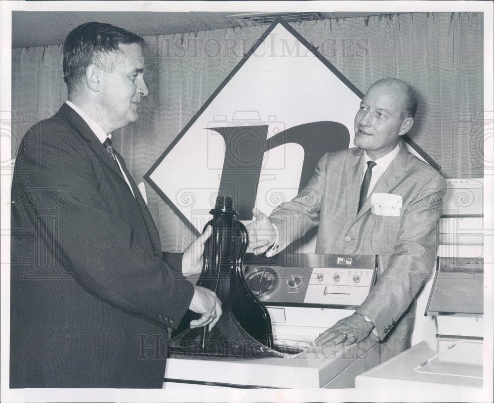 1963 Denver, CO Merchandising Distributors President Ed Furstenfeld Press Photo - Historic Images