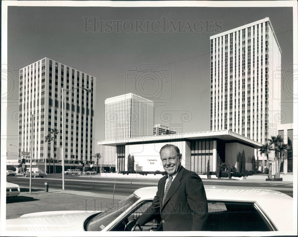 1972 Denver, Colorado Del E Webb Corp President RH Johnson Press Photo - Historic Images