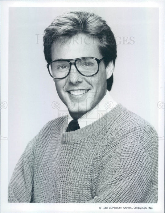 1986 American Hollywood Actor/Magician Larry Anderson Press Photo - Historic Images