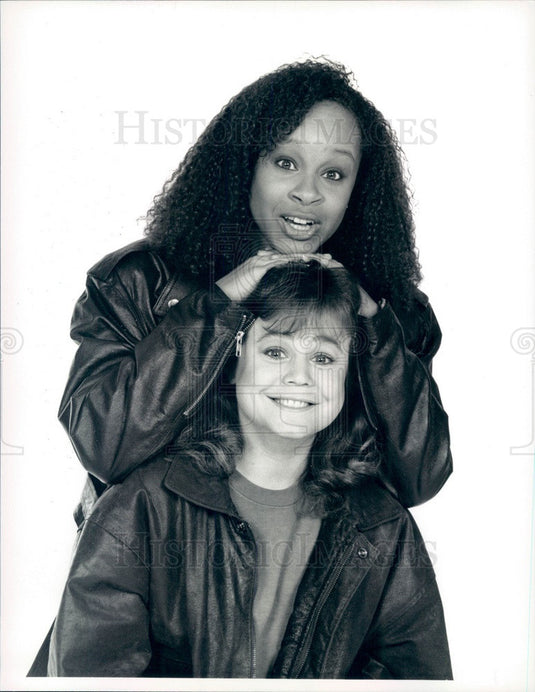 1990 Hollywood Actors Laverne Anderson & Dana Hill in Sugar & Spice Press Photo - Historic Images