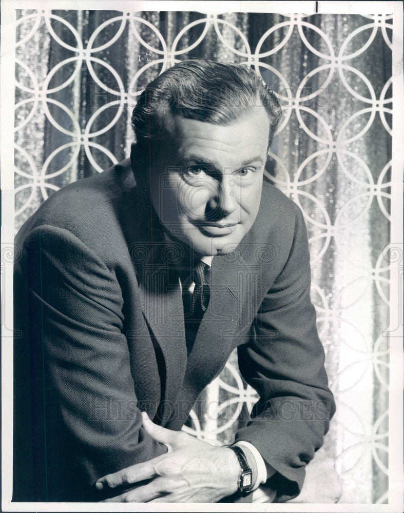 1963 American Author/Radio Show Host/Comedian Jack Paar Press Photo - Historic Images