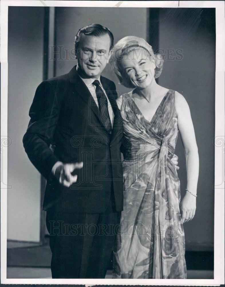 1964 American Comedian Jack Paar/Actor/Singer Helen O'Connell Press Photo - Historic Images