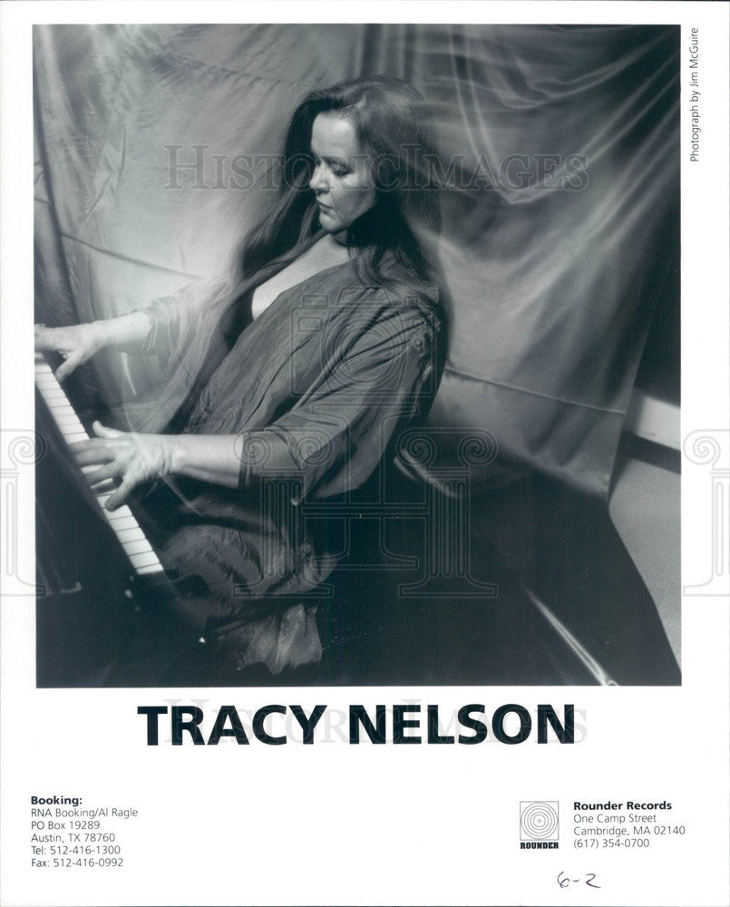 1995 American Singer Actress Tracy Nelson Press Photo - Historic Images