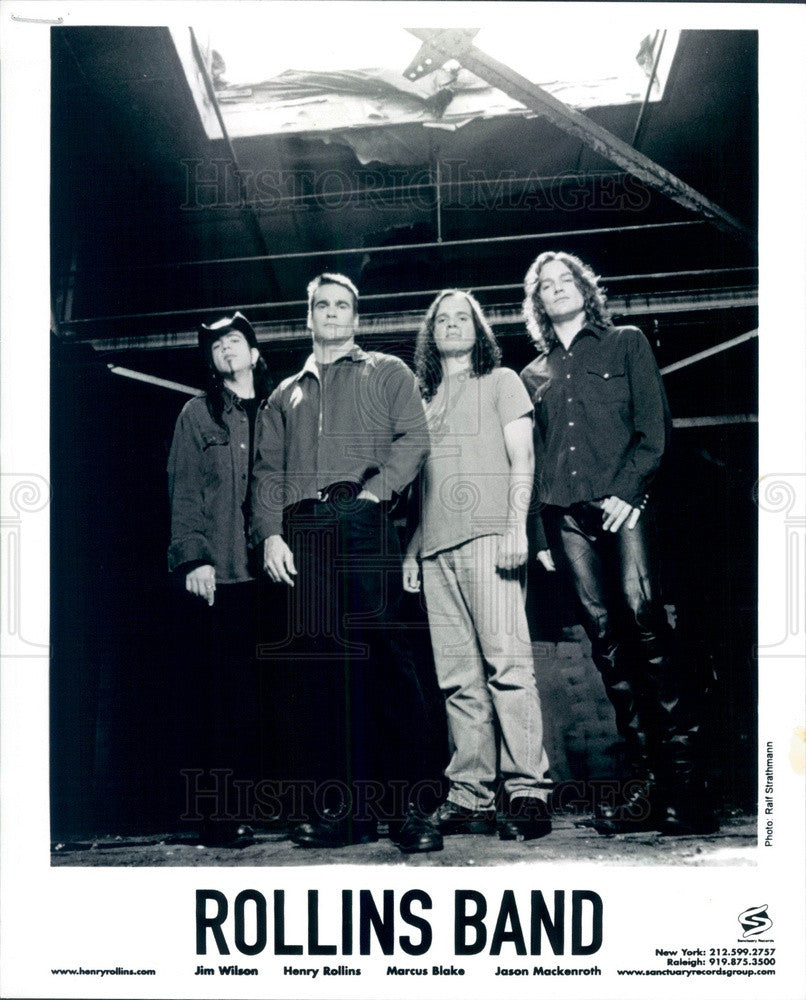 2002 Punk Rock Band Rollins Band Press Photo - Historic Images