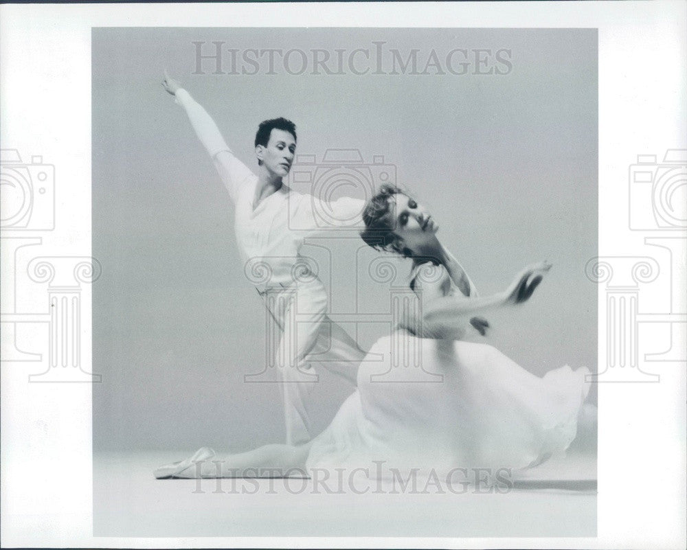 1987 Twyla Tharp Dance Company Members Press Photo - Historic Images