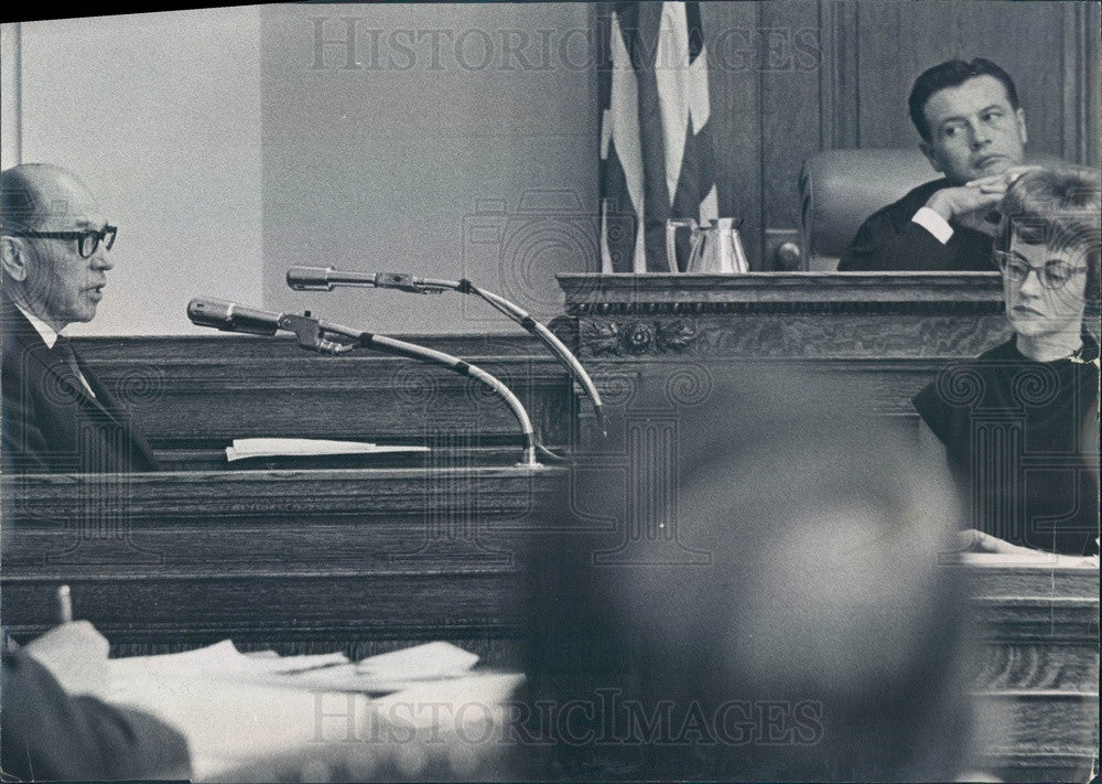 1966 Denver, CO King Soopers Supermarkets President Lloyd King Press Photo - Historic Images