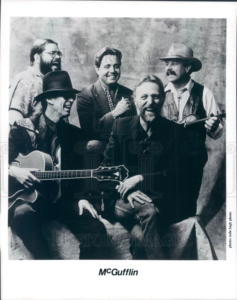 1993 Denver, Colorado Musicians McGufflin Press Photo - Historic Images