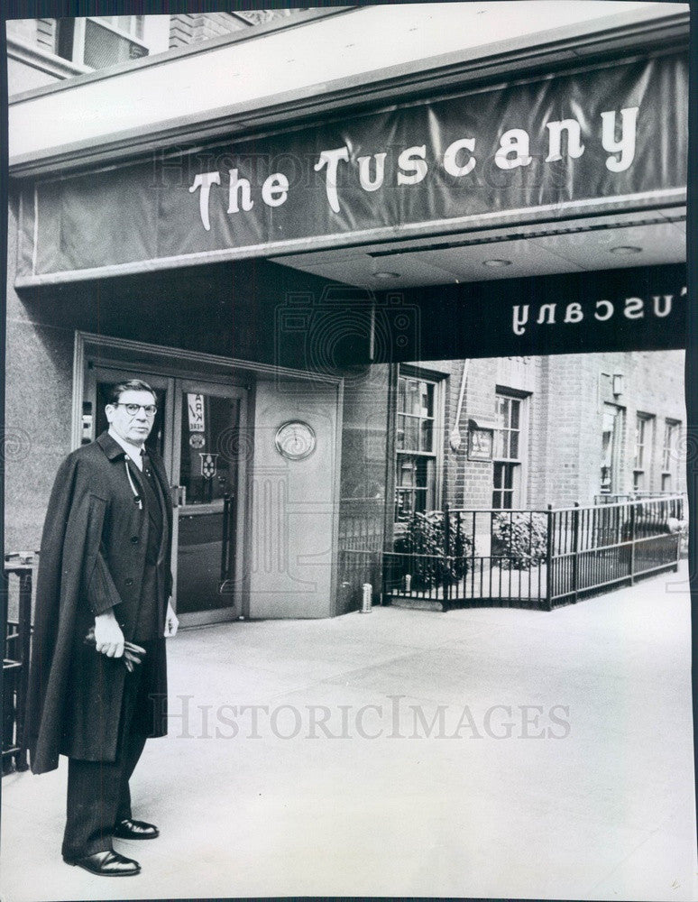 1964 Suspense Novelist Paul Gallico Press Photo - Historic Images