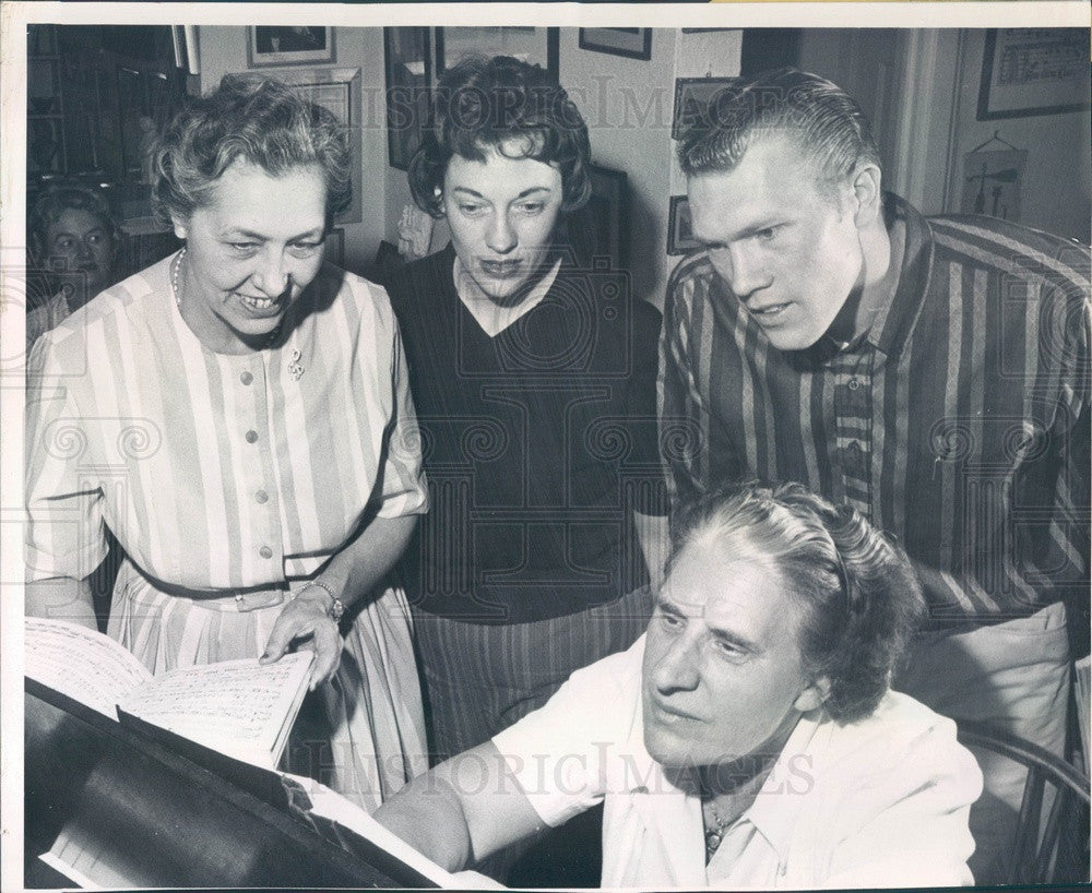 1962 Denver, Colorado Brico Symphony Conductor Dr. Antonia Brico Press Photo - Historic Images