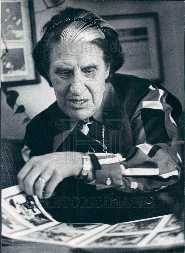 1971 Denver, Colorado Brico Symphony Conductor Dr. Antonia Brico Press Photo - Historic Images