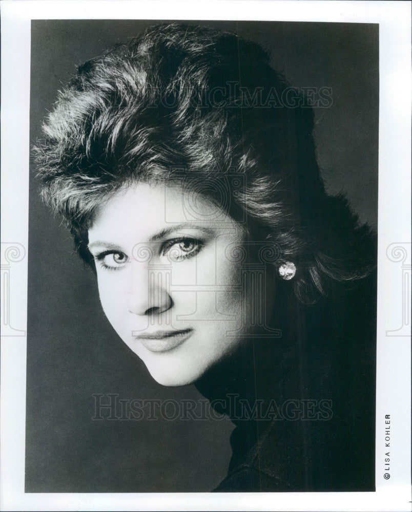 1992 Opera Singer Alice Baker Press Photo - Historic Images