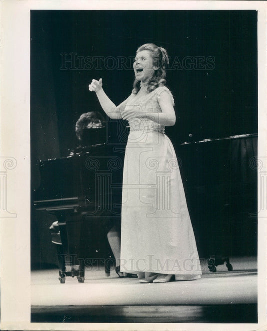 1970 Canadian Opera Singer Gabrielle Lavigne Press Photo - Historic Images