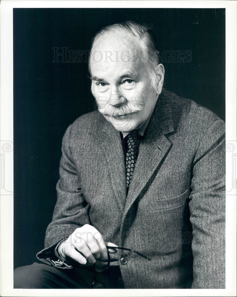 1991 German-American Composer &amp; Conductor Otto Luening Press Photo - Historic Images