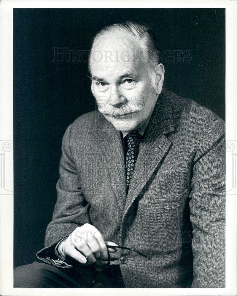 1991 German-American Composer & Conductor Otto Luening Press Photo - Historic Images