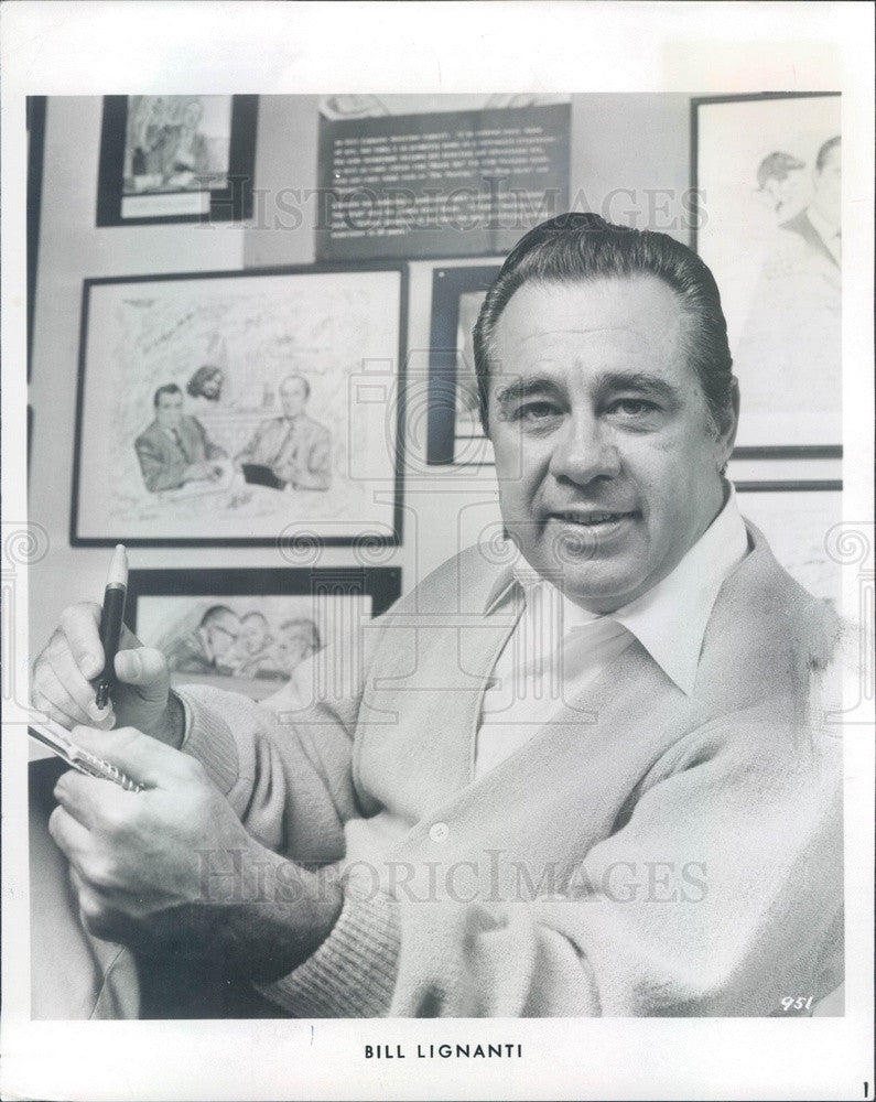 1978 American Comic Book Artist Bill Lignanti Press Photo - Historic Images