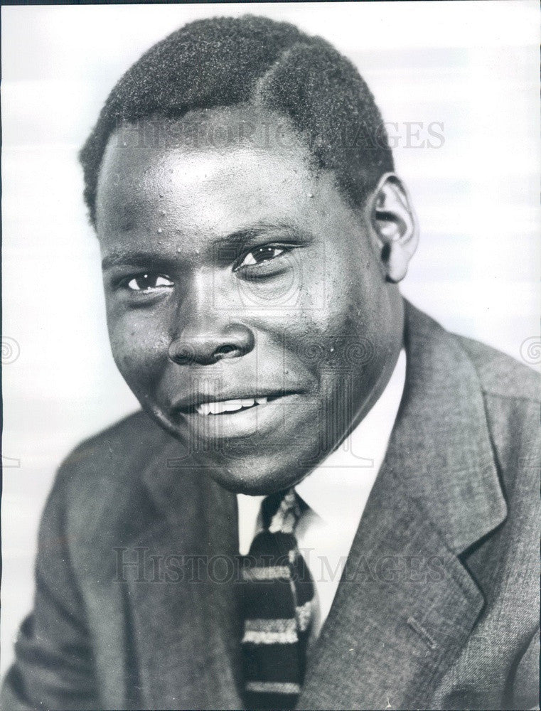 1967 Malawian Author Legson Kayira Press Photo - Historic Images