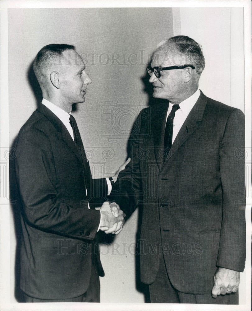 1964 AZ Senator Barry Goldwater &amp; Glenn Jones, CO Congressional Press Photo - Historic Images